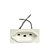 Tomada para Painel c/ Borne 10A 250V Branca DICOMPEL DC-300/58 - Imagem 1