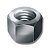 Porca Torneada Zincada 5/8" NC 50 Peças JOMARCA 26238 - Imagem 1