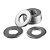 Arruela Lisa Zincada 5/8" KG +-50 PECAS LGSTEEL 9400581ZI - Imagem 1