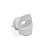 Bocal para Endoscopia adulto com aba branco ST - 5 UN - Imagem 1