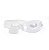 Bocal Para Endoscopia Adulto com Elástico Branco - M3 - 5 UN - Imagem 1