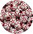 Miçanga Pesca Jabulani - Vermelho e Branco 10 Unidades - Imagem 1