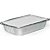 Bandeja/ Marmitex de Alumino 1.150ml Thermoprat c/100 Un. - Imagem 3