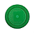 Prato Descartável 15cm Redondo Verde Escuro Trik Trik Caixa c/ 100x10 un. - Imagem 2