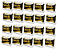Guardanapo Snob Folha Dupla 23,5x23,5cm 20 Pacotes c/ 50 Folhas - Imagem 1