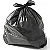 SACO P/ LIXO 60 LTS. PRETO FINO C/ 100 UN. - Imagem 1