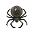 PETISQUEIRA ARANHA HALLOWEEN 22CM UNID. - Imagem 2
