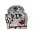 GUARDANAPO ESTAMPADO F.D. HALLOWEEN LAPIDE C/ 20 FOLHAS. - Imagem 1
