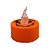 VELA LED HALLOWEEN 4X3,7CM - Imagem 1