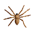ARANHA MARROM HALLOWEEN 14X11CM - Imagem 3
