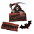 ENFEITE DECORATIVO HAPPY HALLOWEEN ASSUSTADOR UN. - Imagem 1
