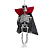 ENFEITE ESQUELETO DRACULA HALLOWEEN 33CM - Imagem 1