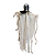 ENFEITE FANTASMA HALLOWEEN 70CM - Imagem 1