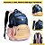 Mochila Feminina Juvenil Metalizada Pompom - Imagem 8