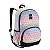 Mochila Feminina Menina Escolar Reforçada Coração Estrela - Imagem 2