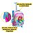 Kit Mochila Rodinha 3D Sereia Infantil Lancheira Estojo Fast Bag - Imagem 4