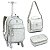 Kit Mochila Escolar Juvenil Feminina Rodas 360º - Imagem 1