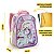 Mochila Escolar Infantil Sereia Unicórnio Holografica - Imagem 8