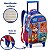 Kit Mochila Escolar Infantil Pet Heroes Com Rodinhas - Imagem 5