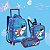 Kit Mochila Rodinha Escolar Menino Tubarão - Imagem 8