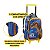 Kit Mochila Escolar Infantil Rodinhas Dinossauro - Imagem 4