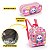 Kit Mochila Rodinha 3 Peças Meninas Panda Gatinho - Imagem 8
