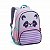 Mochila Costas Infantil Creche Panda Gatinho Urso Leão - Imagem 1