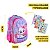 Kit Mochila Costas 3d Lancheira Estojo Gatinha Escolar - Imagem 2