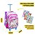 Kit Mochila Costas Unicórnio 3d Estojo Lancheira Meninas - Imagem 2