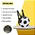 Kit Mochila Rodinha Bola De Futebol Meninos Jogador Escolar - Imagem 7