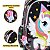 Mochila Costas Unicornio Power Rock Star Meninas Escolar - Imagem 4