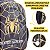 Kit Mochila Rodinha Herói Super Spider Black Meninos Escolar - Imagem 4