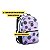Mochila Costas Juvenil Galaxia Emoji Blahblah Escolar Casual - Imagem 15