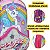 Kit Mochila Costas E Estojo Unicornio Magic Meninas Escolar - Imagem 4