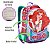 Mochila Infantil Boneca Princesa Sereia Unicórnio De Costas Holográfica - Imagem 6