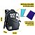 Mochila Costas Black Skull Reforçada Notebook Preta Fast Bag - Imagem 2