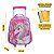Kit Mochila Rodinhas Infantil Meninas Escolar Unicórnio - Imagem 3