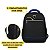 Mochila Bolsa Feminina Masculina Reforçada Notebook Grande - Imagem 7
