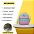 Kit Mochila Rodinha Juvenil Degradê Corrente Estrela Escolar - Imagem 6
