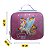 Kit Mochila Rodinha Lancheira Estojo Escolar Unicornio - Imagem 5