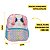 Mochila Costas Infantil Creche Menina Gatinha Pandinha - Imagem 2