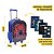 Kit Mochila Rodinha Super Spider Infantil Escola - Imagem 11