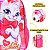 Mochila Gatinho Infantil De Costas Menina Escolar - Imagem 4