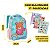 Kit Mochila Costas 4 Itens Urso Coala Panda Escolar Infantil Mosquetão - Imagem 2