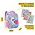 Kit Mochila Costas 4 Itens Urso Coala Panda Escolar Infantil Mosquetão - Imagem 20