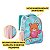 Kit Mochila Costas 4 Itens Urso Coala Panda Escolar Infantil Mosquetão - Imagem 4