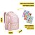 Mochila Feminina Costas com Chaveiro Estrela Juvenil Escolar Faculdade - Imagem 4