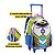 Mochila De Rodinhas Herói Espacial Infantil Escolar Meninos - Imagem 4