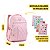 Mochila Feminina Juvenil Costas Para Notebook Matelassê - Imagem 12