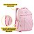Mochila Feminina Juvenil Costas Para Notebook Matelassê - Imagem 14